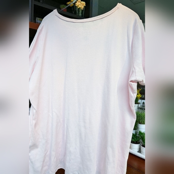 Croft & Barrow Essential Crewneck TeeColor: Pink  Size:L (EUC) - Picture 6 of 8